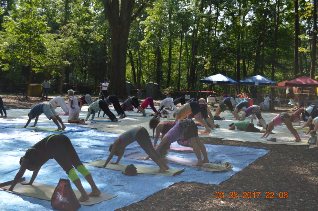 Outdoor Yoga